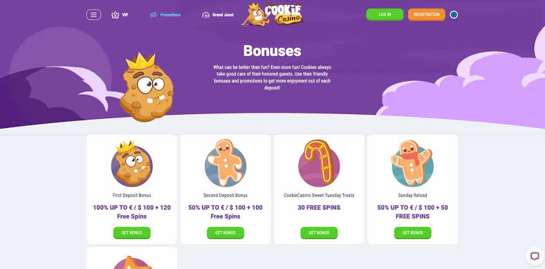 Cookie Casino live casino sectie met live dealers